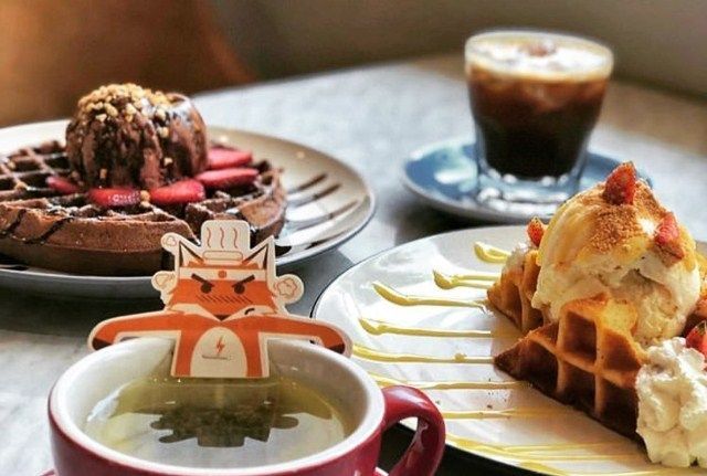 cafe dessert terbaik jakarta - Brown Fox and Coffee