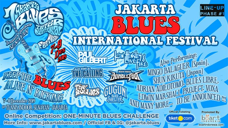 event Desember di Jakarta - Jakarta Blues International Festival
