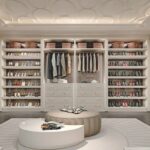 Desain walk in closet minimalis