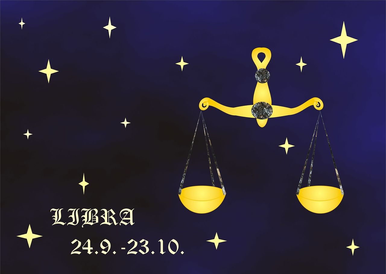 ilustrasi zodiak libra