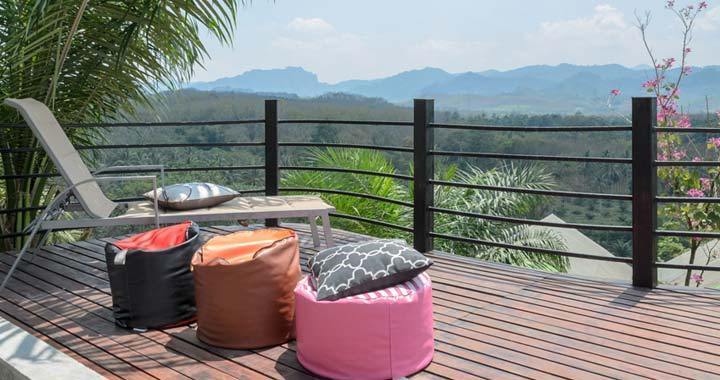 membersihkan bean bag
