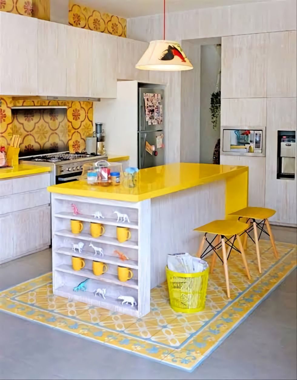 perpaduan warna kuning