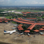 Soekarno-Hatta Airport aerial view
