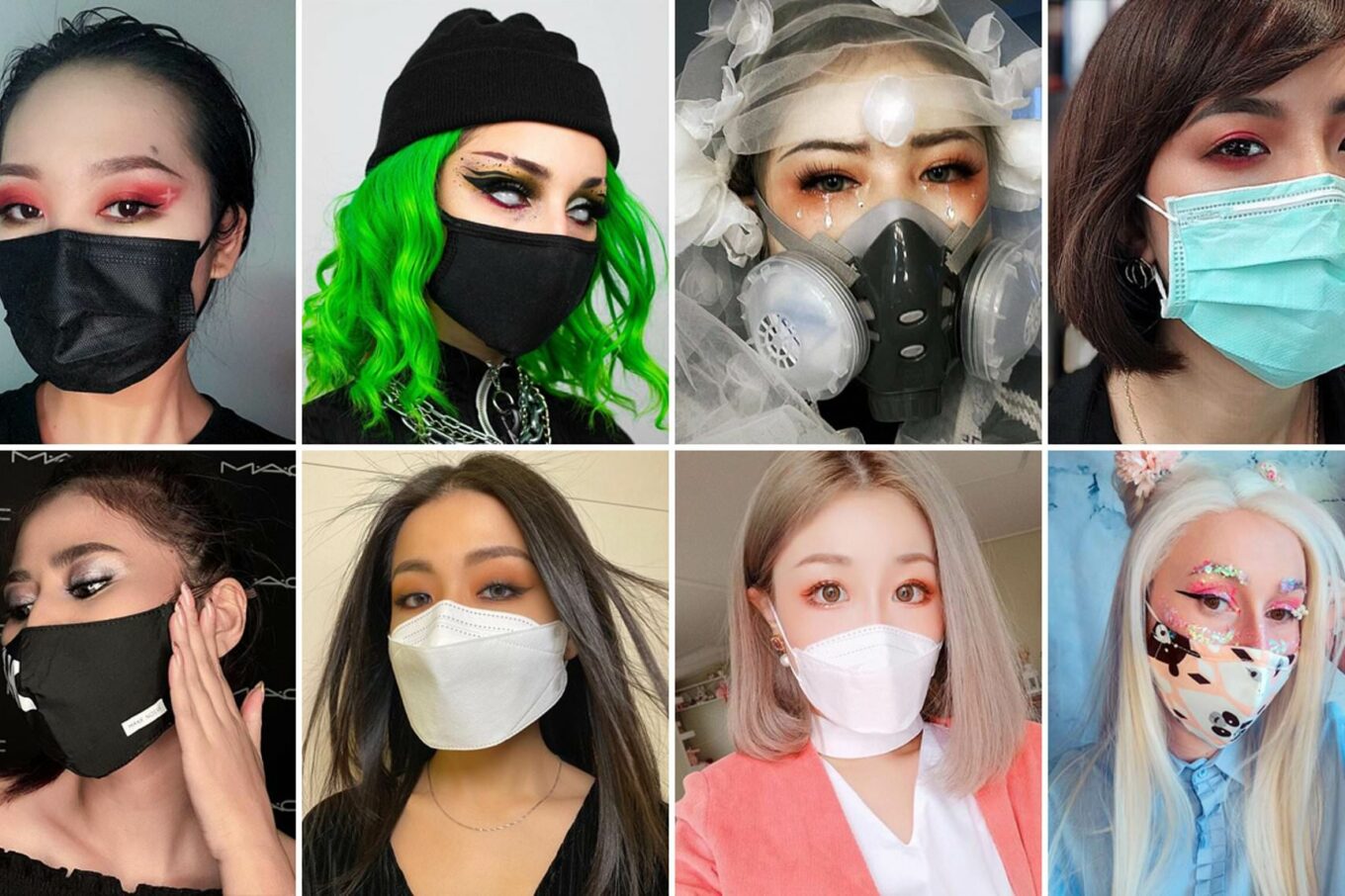 eye makeup terbaik untuk memakai masker
