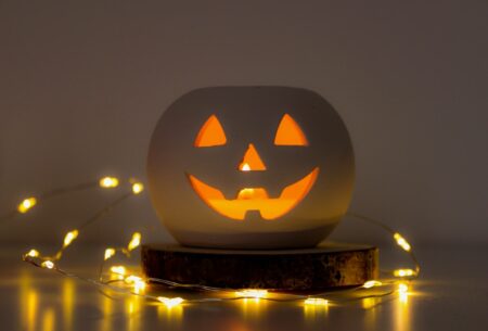 diy dekorasi halloweenn