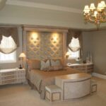 kamar tidur dekorasi glam hollywood