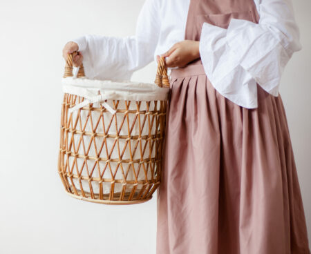 rekomendasi keranjang laundry estetik unik