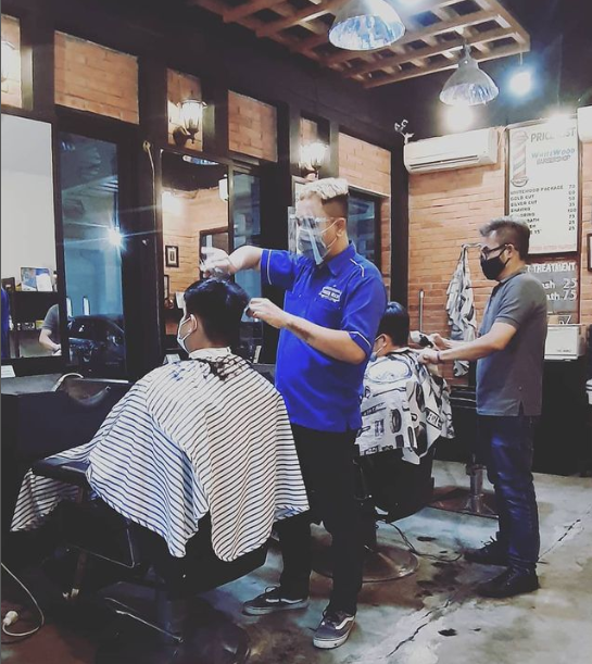barbershop terdekat Jakarta white wood