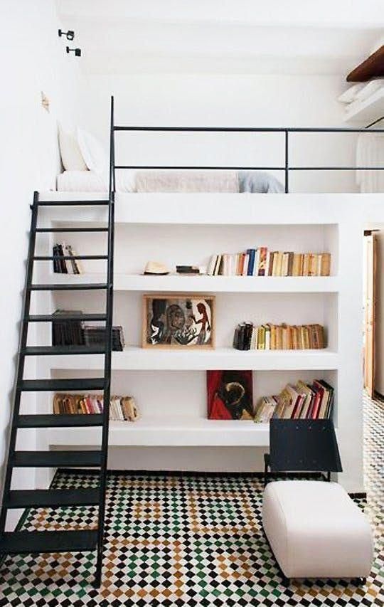 inspirasi desain kamar loft bunk bed