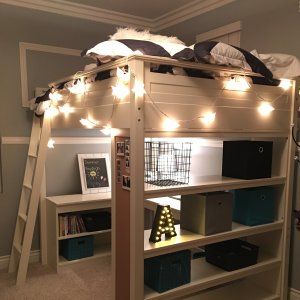 inspirasi desain kamar loft bunk bed