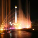 air mancur terbesar di indonesia