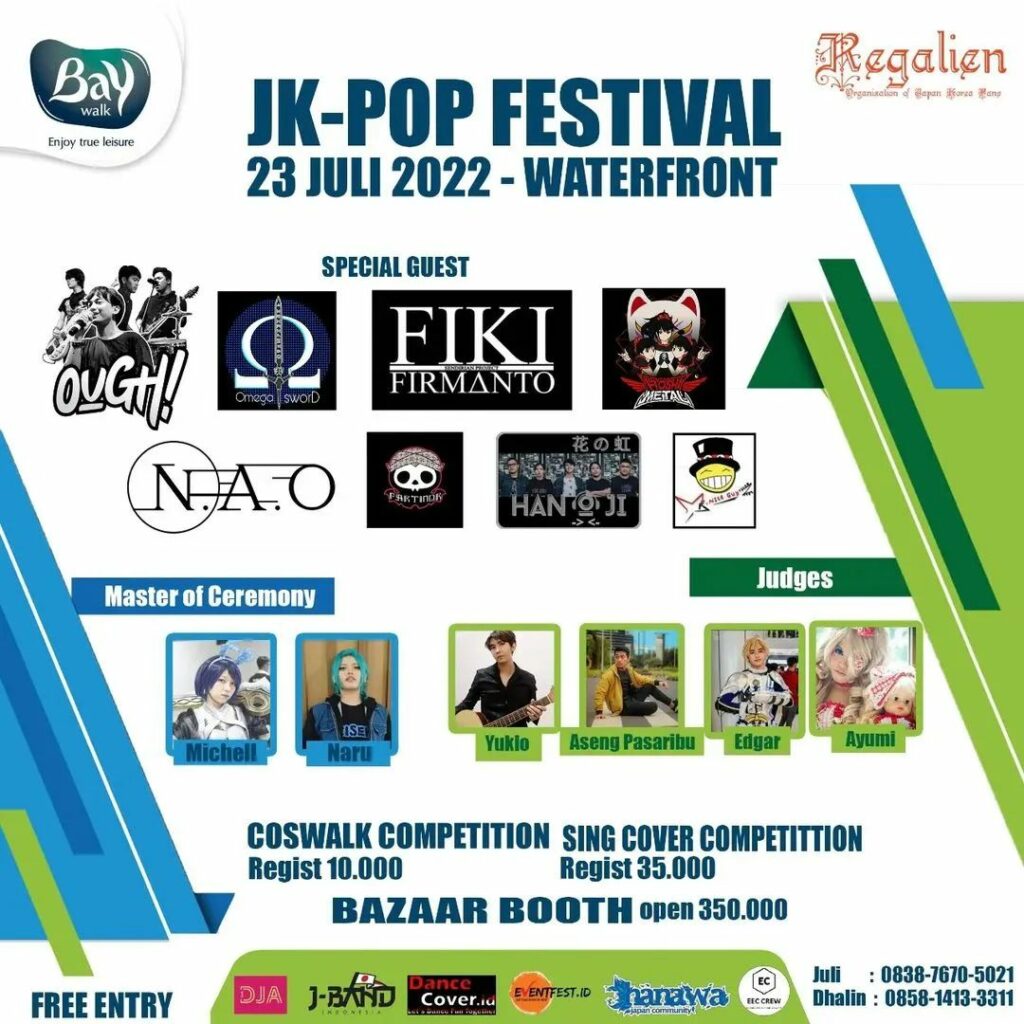 Event Festival Jepang Juli 2022